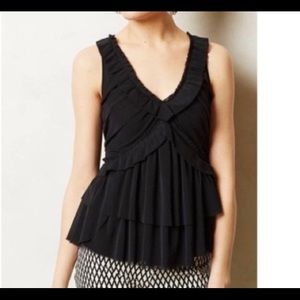 Anthropologie - Deletta Amaris Ruffled blouse